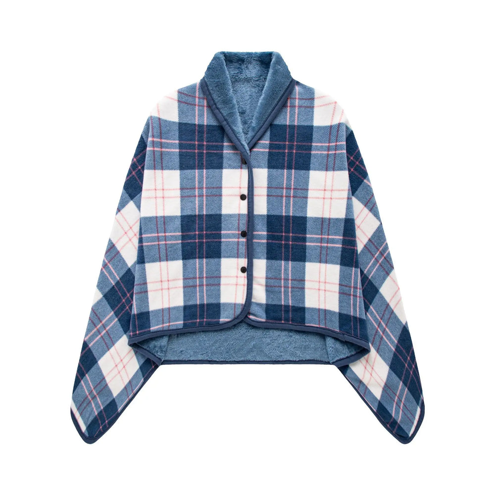Parisian Checkered Cloak