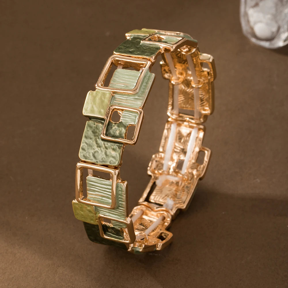 Bracca Verde Link Bracelet