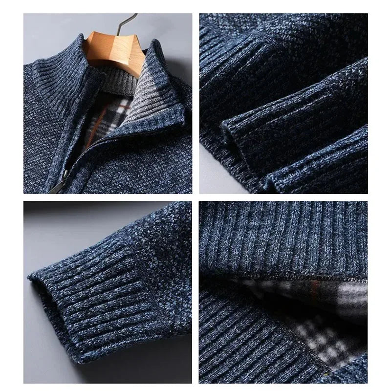 Alessandro Moreni Quarter Zip Sweater