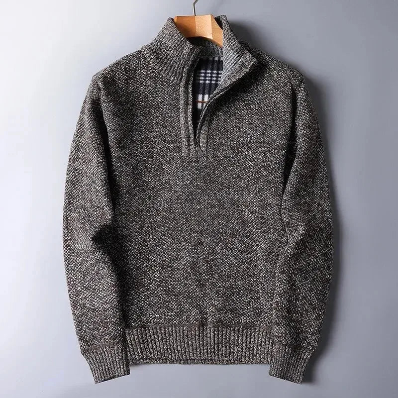 Alessandro Moreni Quarter Zip Sweater