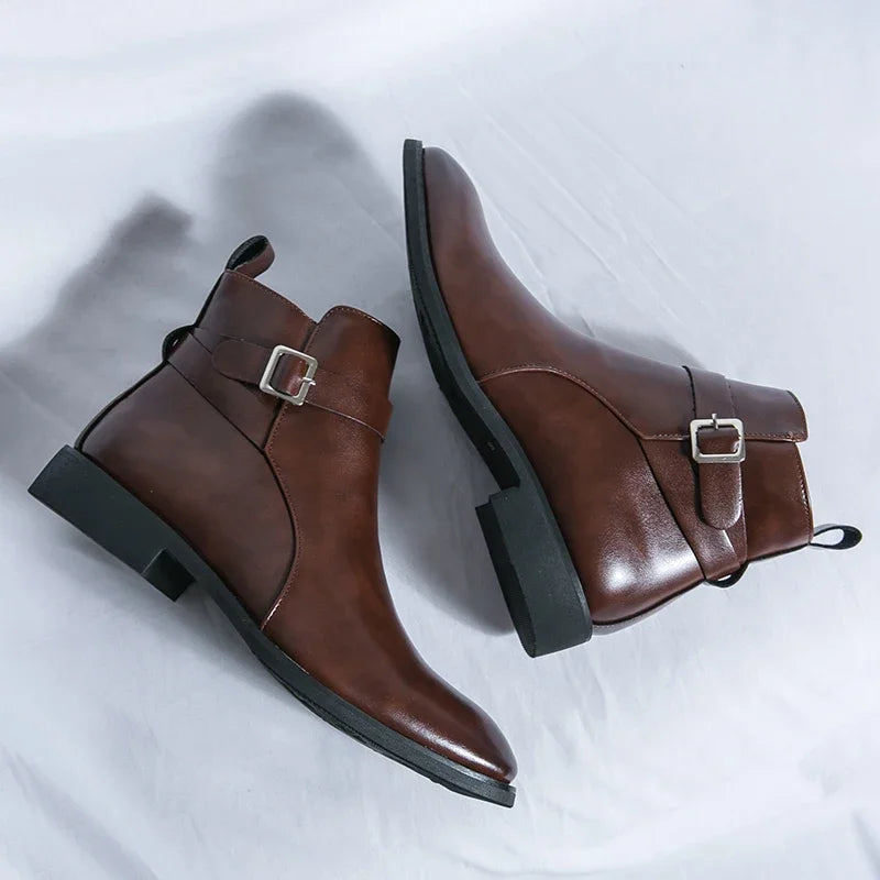 Bruges Leather Ankle Boot