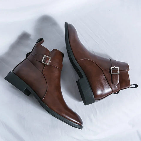 Bruges Leather Ankle Boot