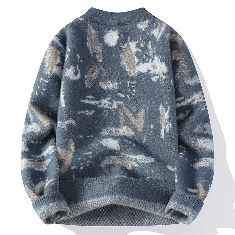 Volkov Jacquard Knit Sweater