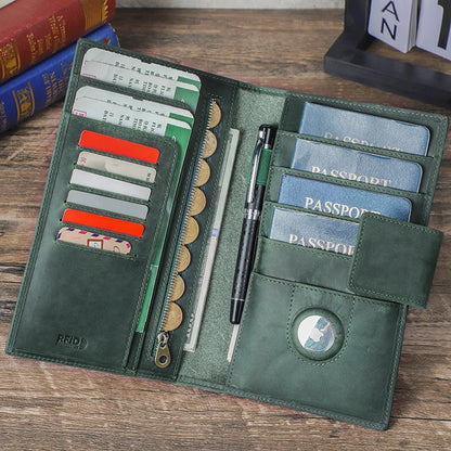 JetSync Leather Travel Wallet 2.0