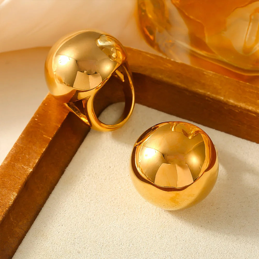 Goccia Forte Dome Ring