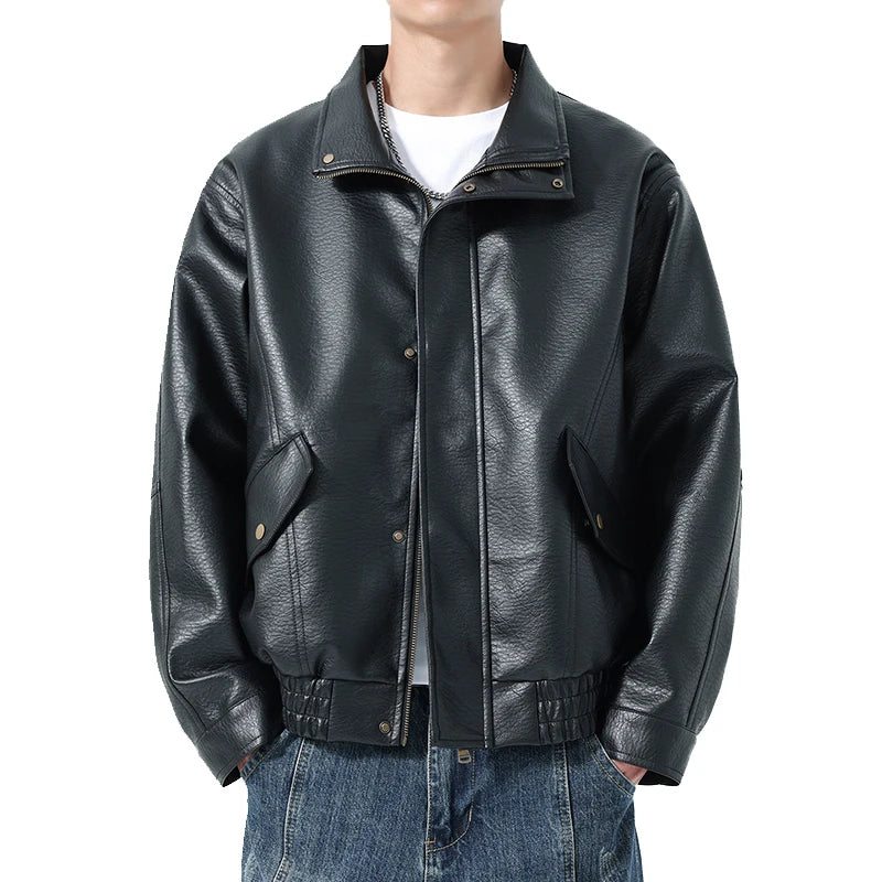Matteo Rinaldi Leather Jacket