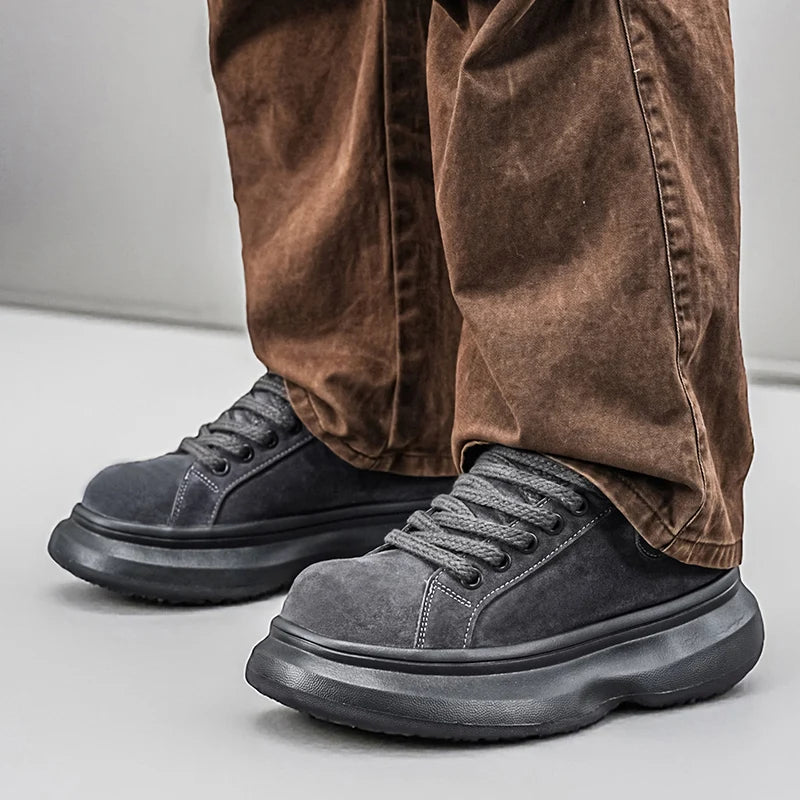 Mercer Platform Suede Sneaker