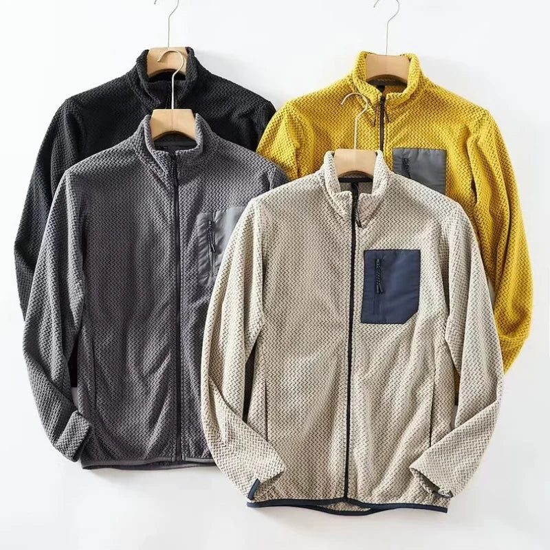 Armand Keller Textured Fleece Jacket