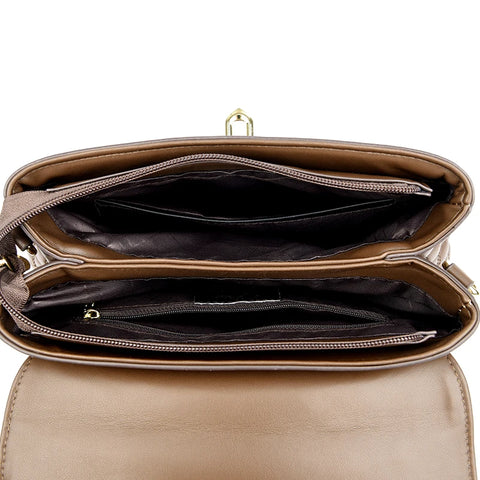 Marcellin Quilted Satchel Bag