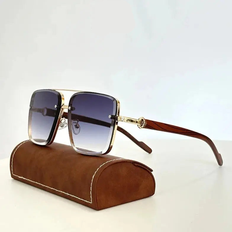 Alessio Montreux Metal Sunglasses