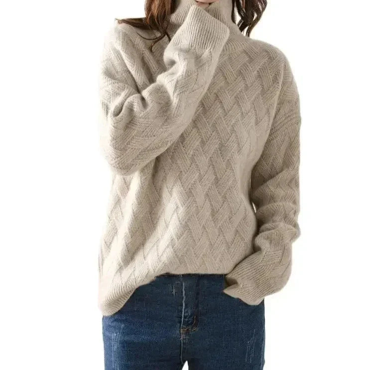Sable Weave Cashmere Sweater
