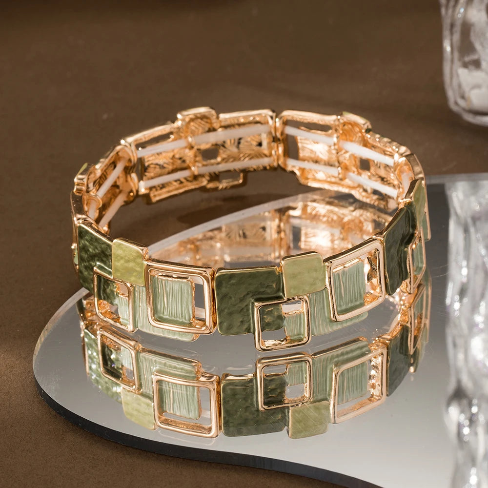 Bracca Verde Link Bracelet