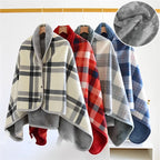 Parisian Checkered Cloak