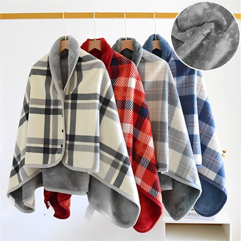Parisian Checkered Cloak