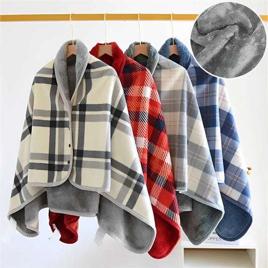 Parisian Checkered Cloak