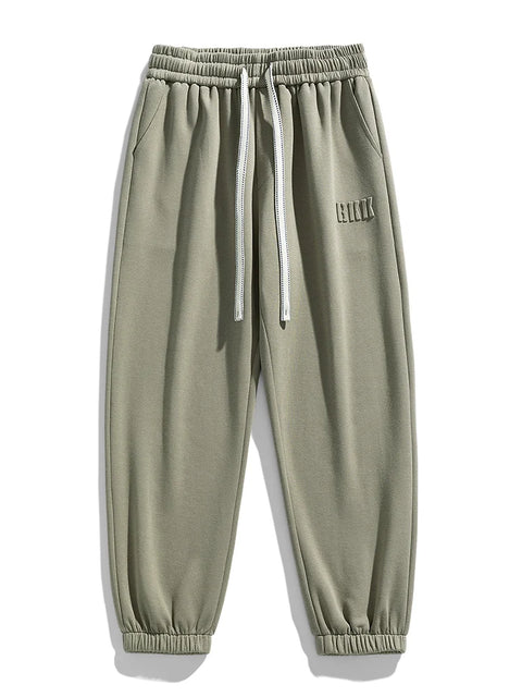 Corsa Grigia Heavyweight Street Joggers