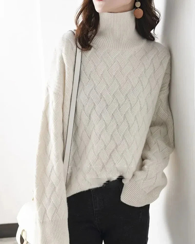 Sable Weave Cashmere Sweater