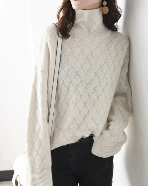 Sable Weave Cashmere Sweater