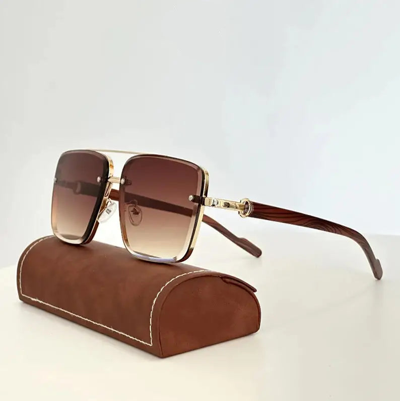 Alessio Montreux Metal Sunglasses