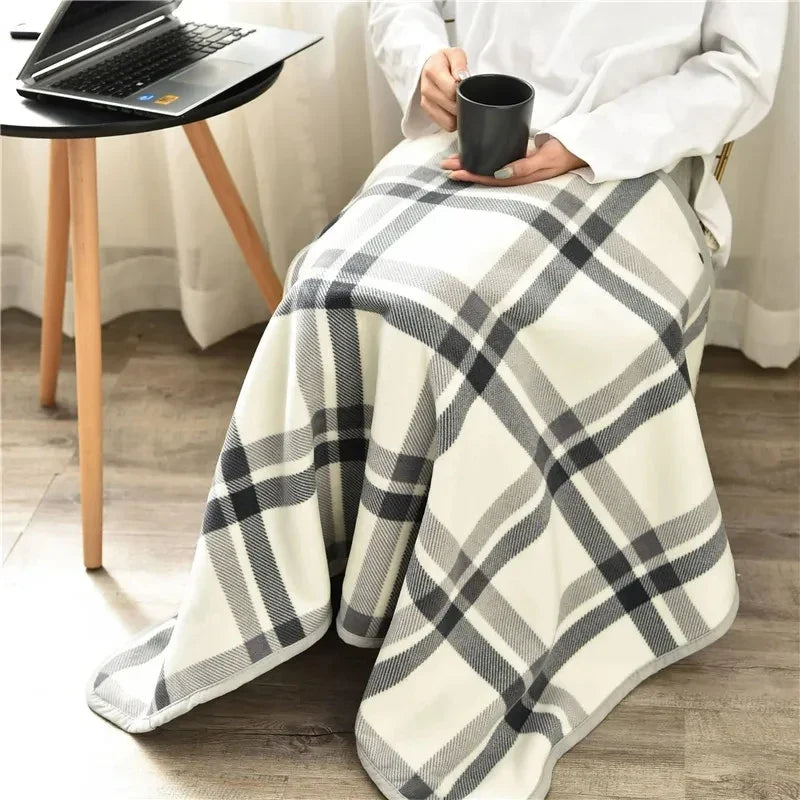 Parisian Checkered Cloak