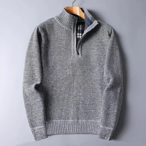 Alessandro Moreni Quarter Zip Sweater
