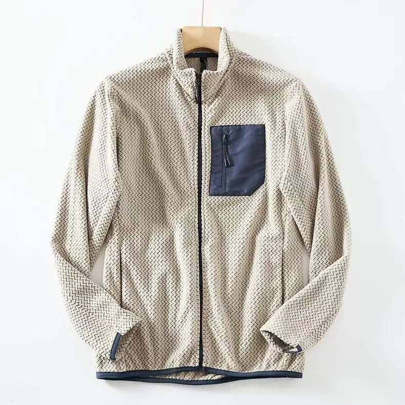 Armand Keller Textured Fleece Jacket
