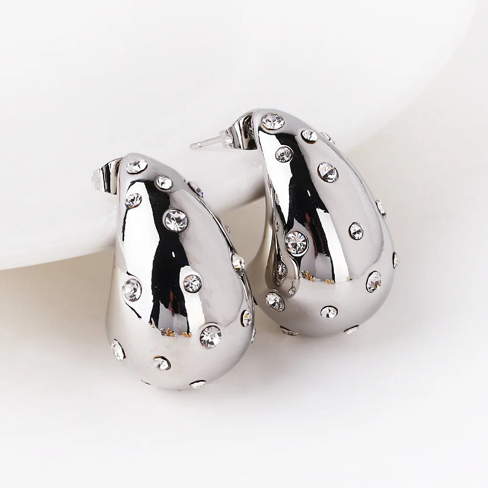 Ferrara Gold Teardrop Earrings