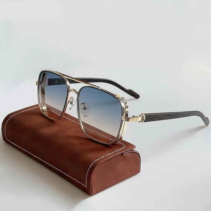 Alessio Montreux Metal Sunglasses