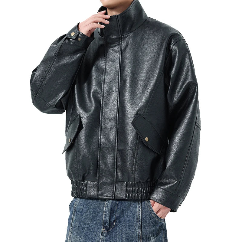 Matteo Rinaldi Leather Jacket