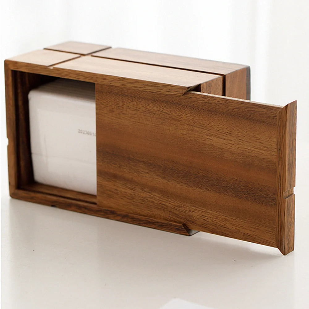 Ravelle Oak Tissue Dispenser