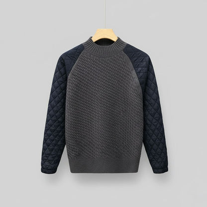 Rivaro Quilted Wool Pullover