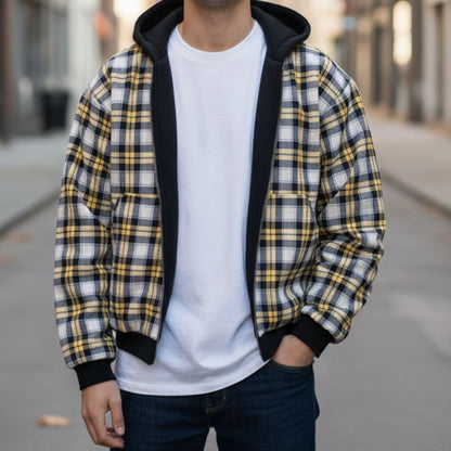 Double-Cut Reversible Hoodie