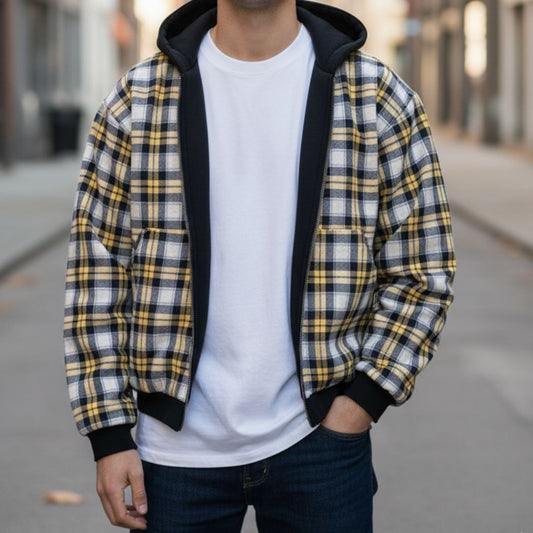 Double-Cut Reversible Hoodie