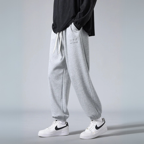 Corsa Grigia Heavyweight Street Joggers