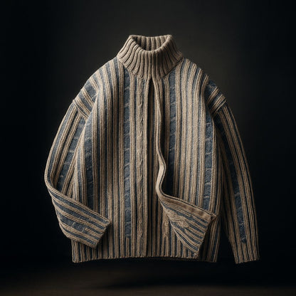 Lazare Striped Knit Pullover