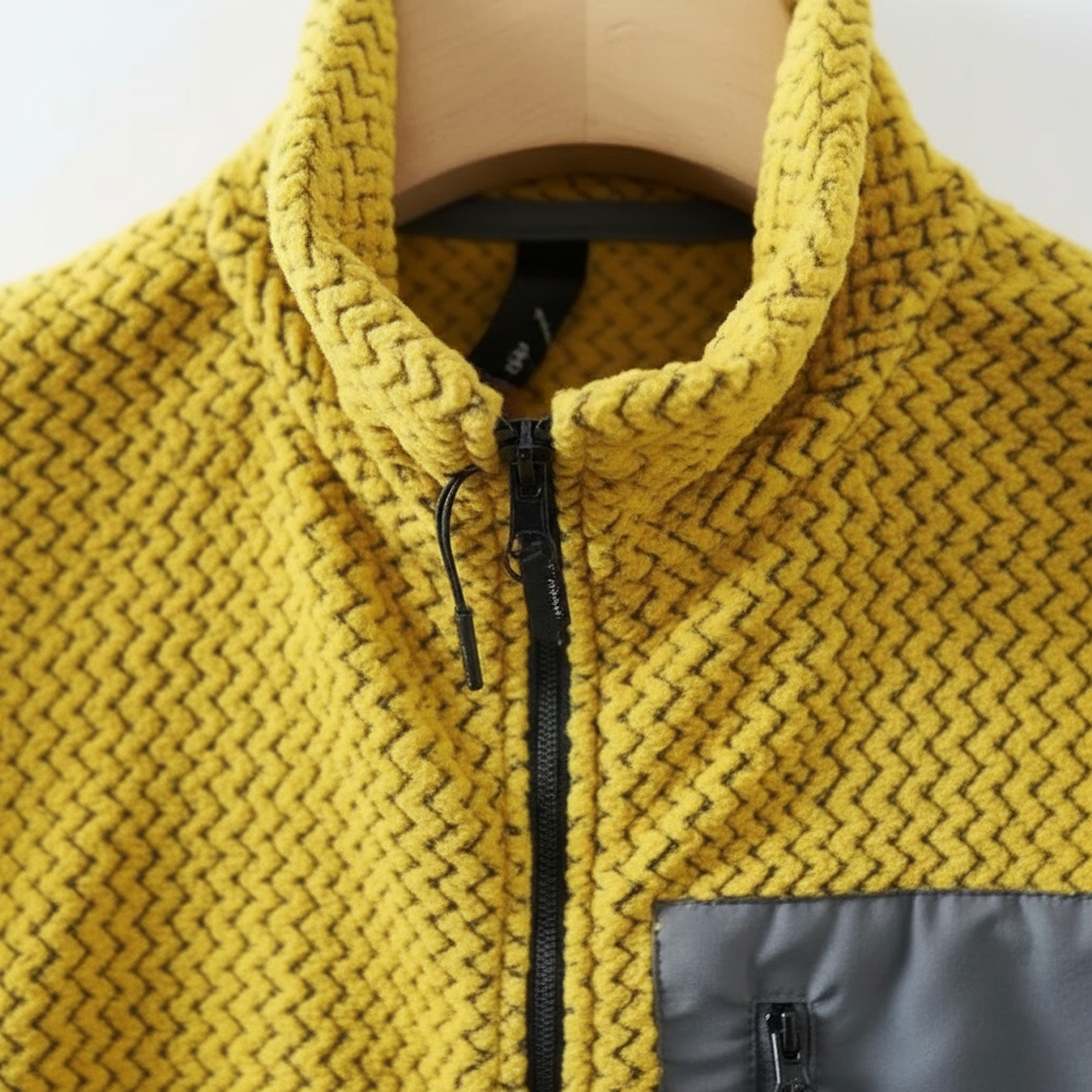 Armand Keller Textured Fleece Jacket