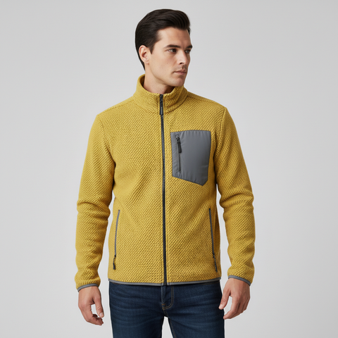 Armand Keller Textured Fleece Jacket