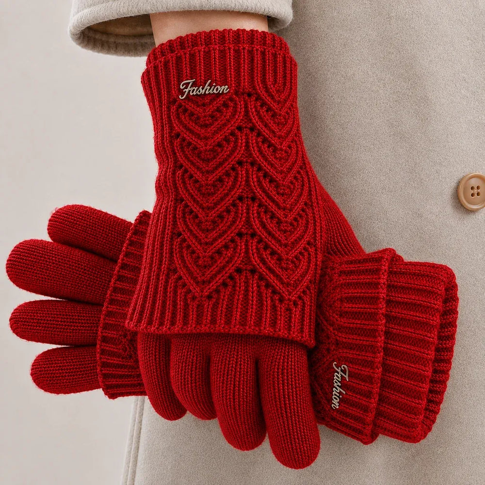 Cortina Layered Knit Gloves