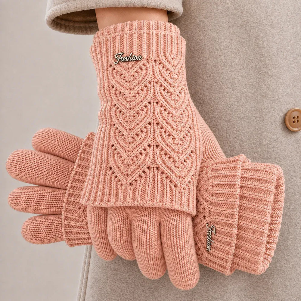Cortina Layered Knit Gloves