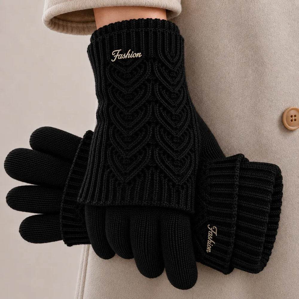 Cortina Layered Knit Gloves