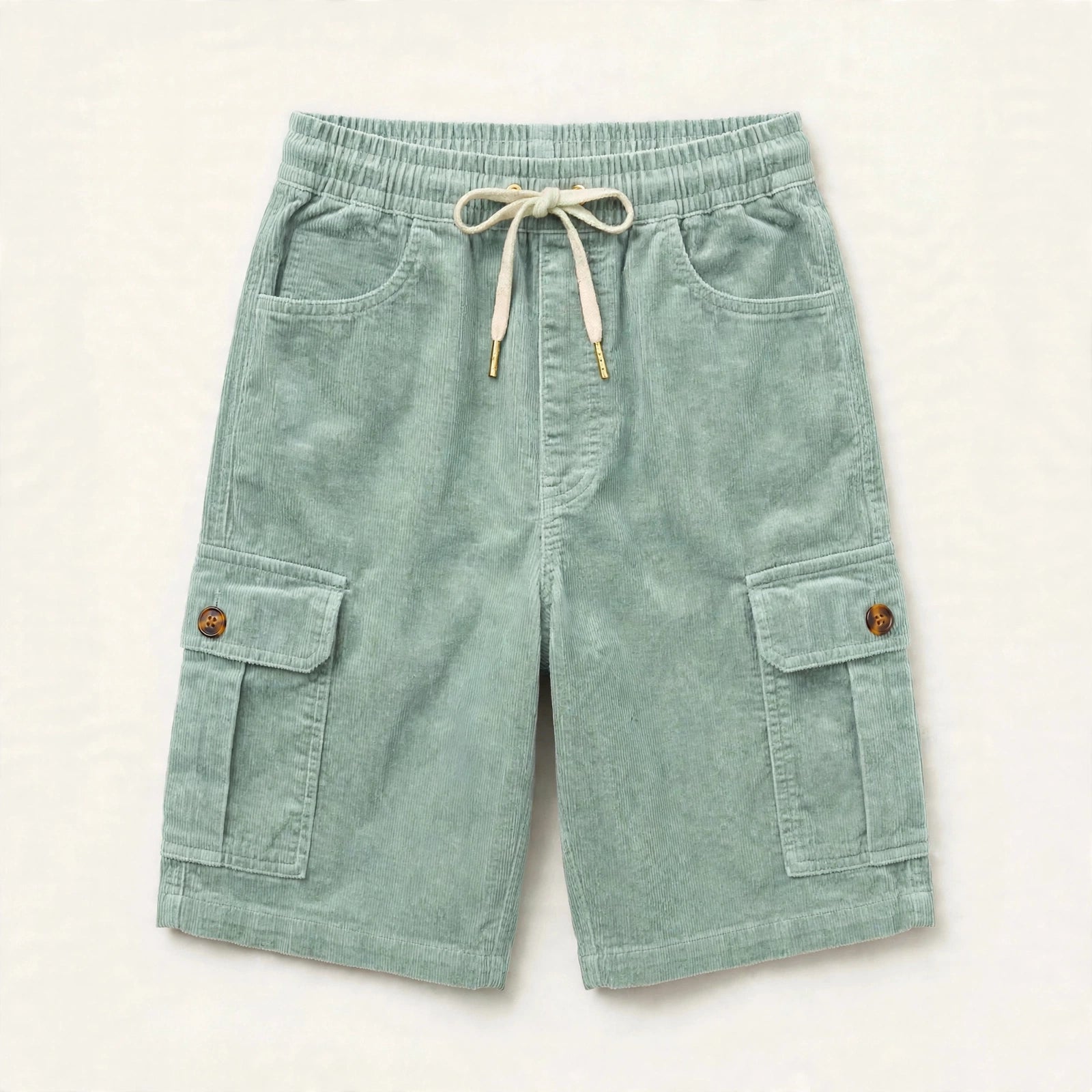 Ronan Wide-Wale Corduroy Cargo Shorts