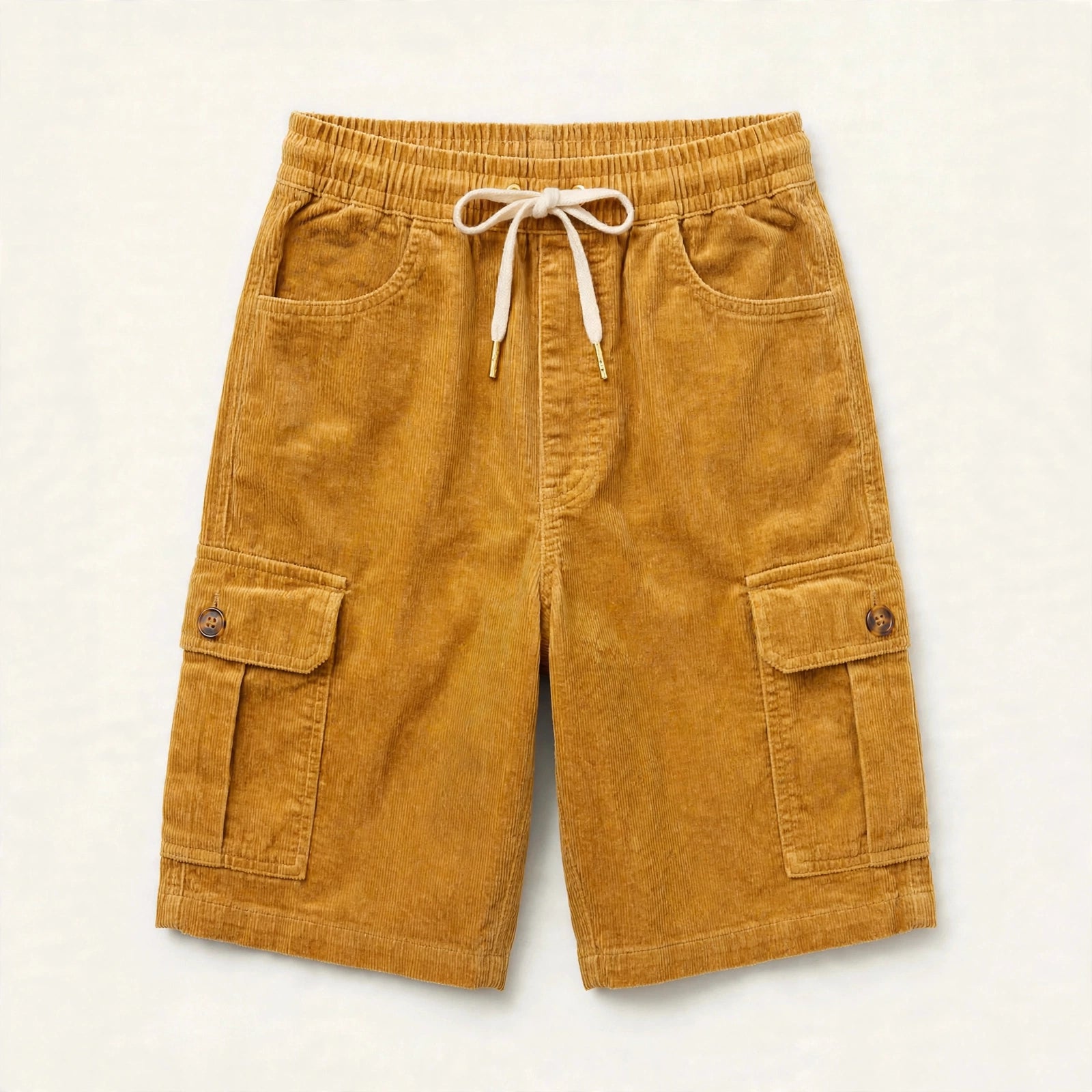 Ronan Wide-Wale Corduroy Cargo Shorts