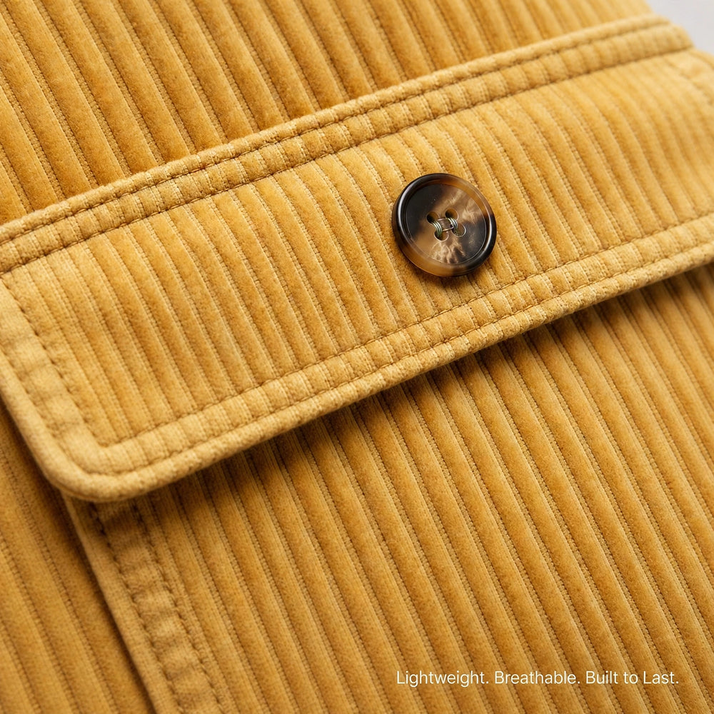 Ronan Wide-Wale Corduroy Cargo Shorts