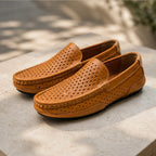 Sunderland Perforated Leather Loafer