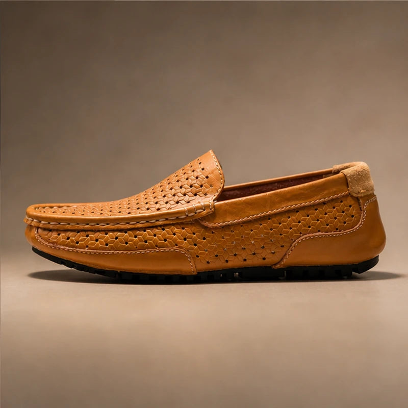 Sunderland Perforated Leather Loafer