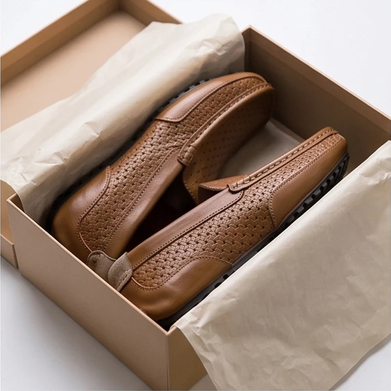 Sunderland Perforated Leather Loafer