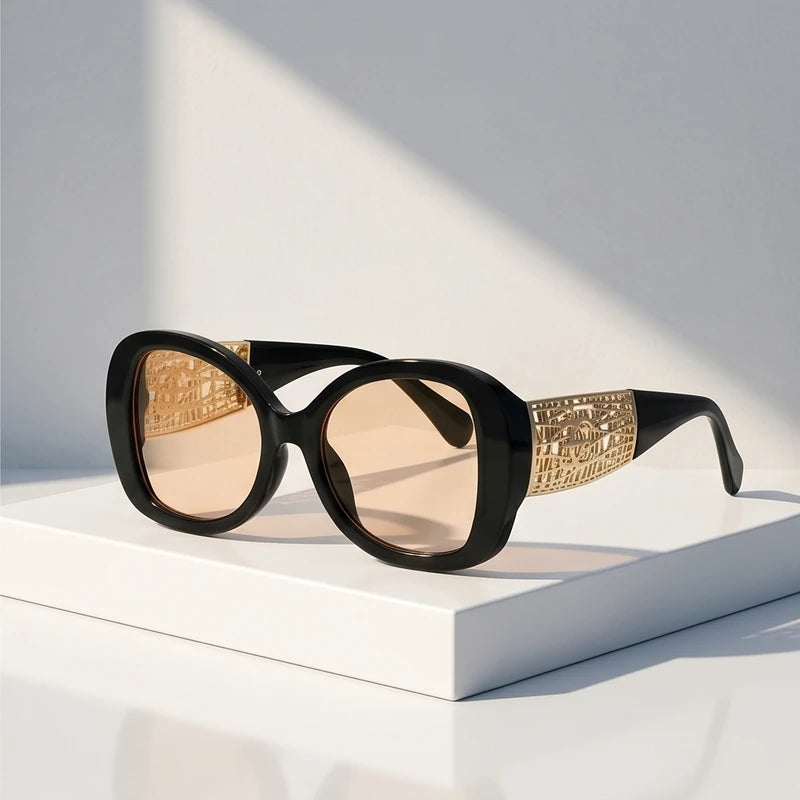 Filigree Oversized Sunglass