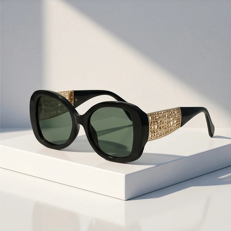 Filigree Oversized Sunglass